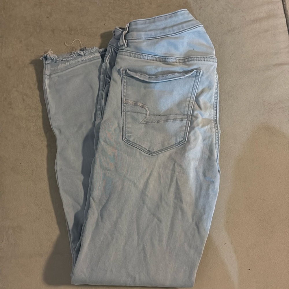 High rise jeggings